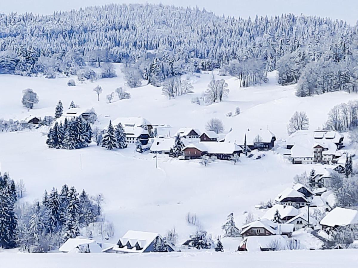 Hubertus Lodge Ibach Bagian luar foto