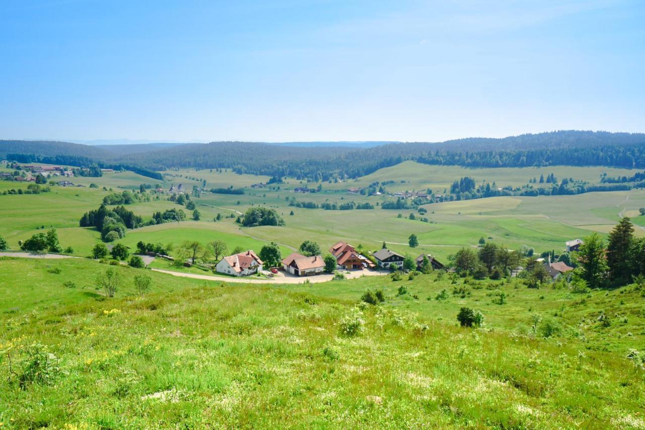 Hubertus Lodge Ibach Bagian luar foto