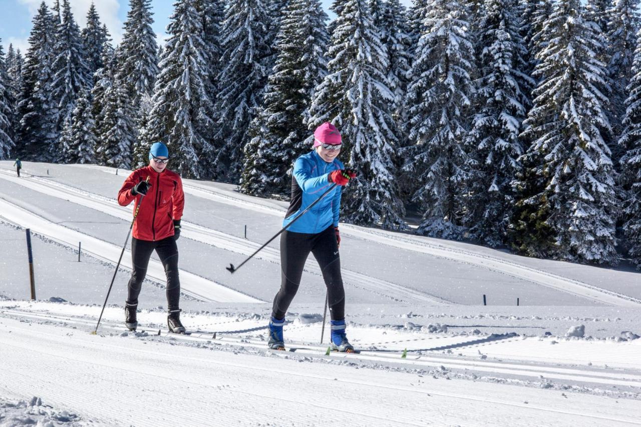 Hubertus Lodge Ibach Bagian luar foto